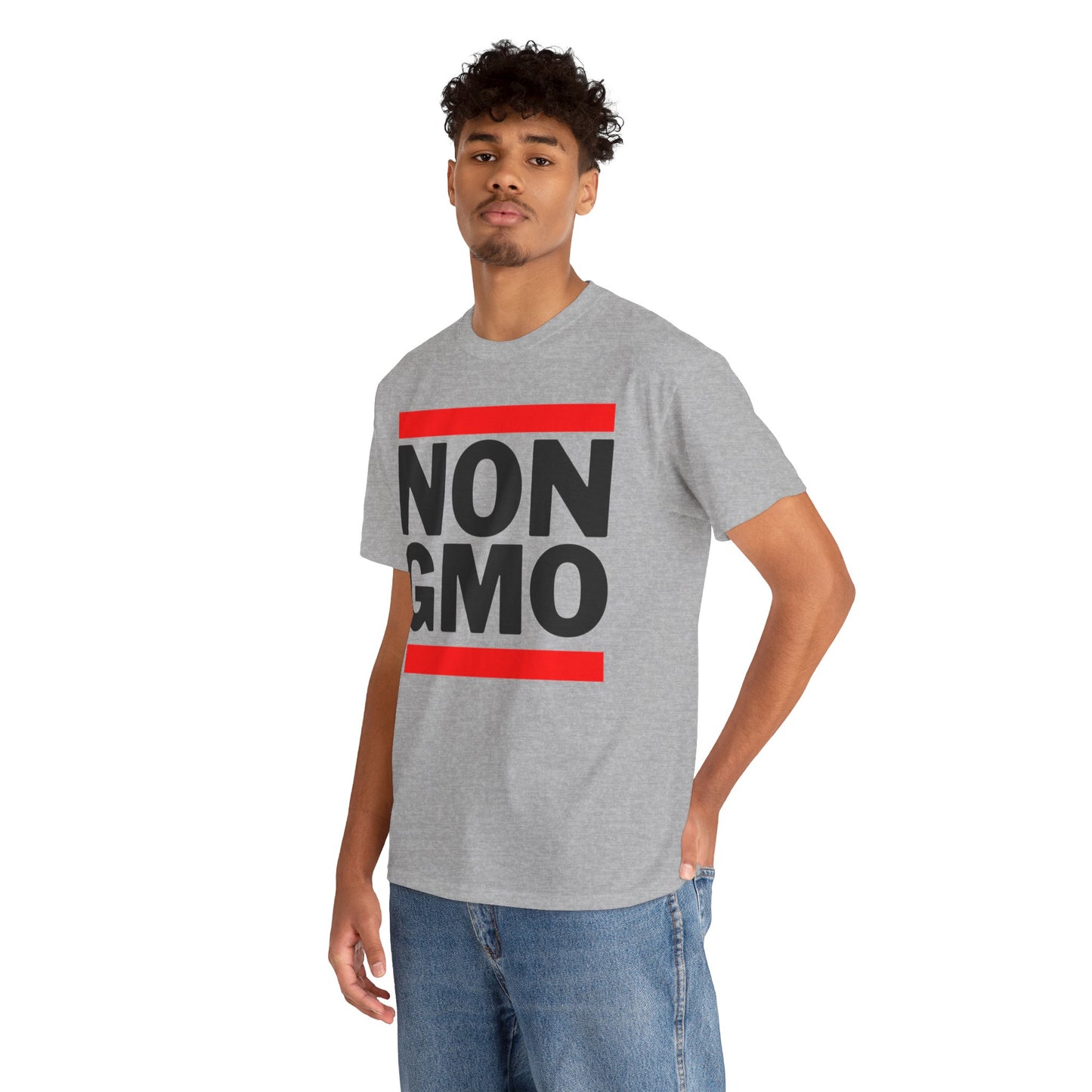 Non-GMO, Unisex Heavy Cotton Tee