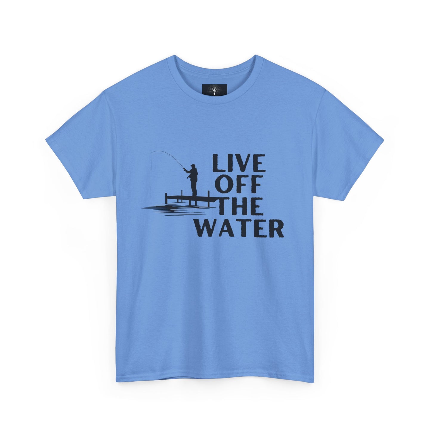 Live Off The Water, Unisex Heavy Cotton Tee