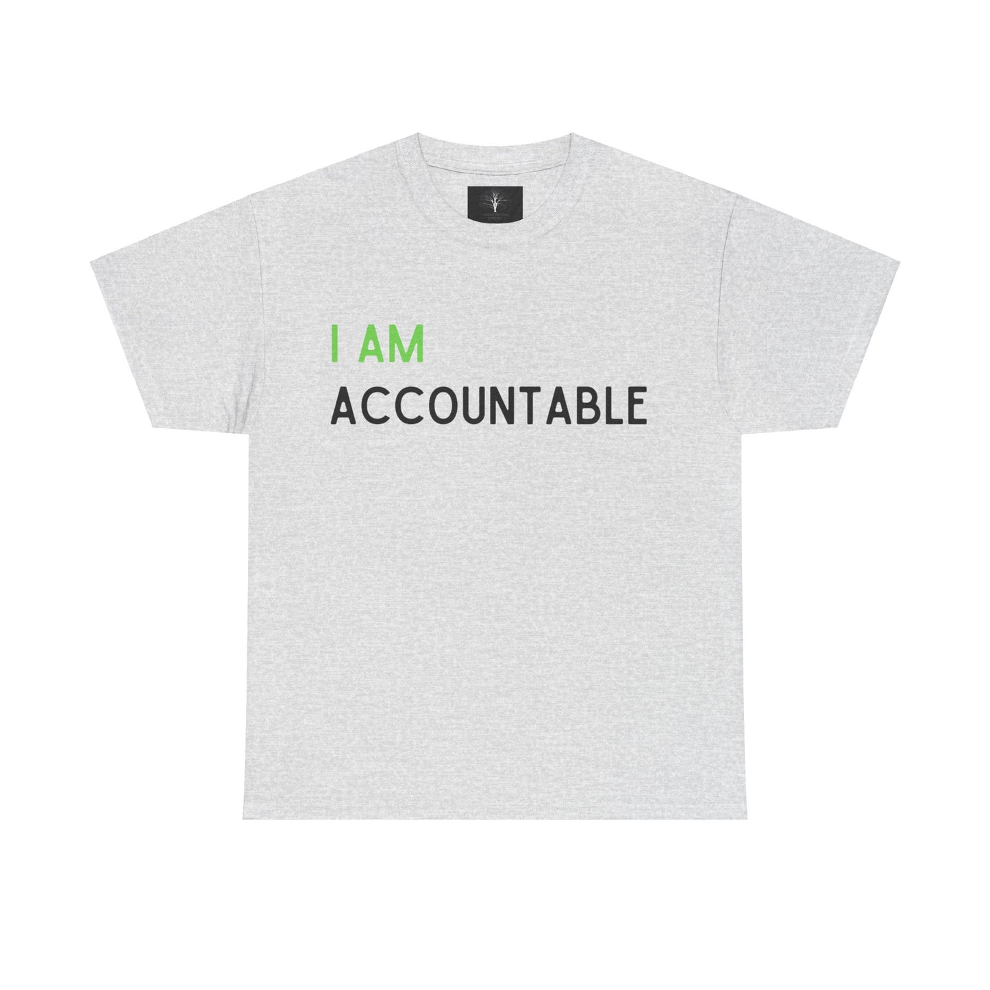 I Am Accountable, Unisex Heavy Cotton Tee