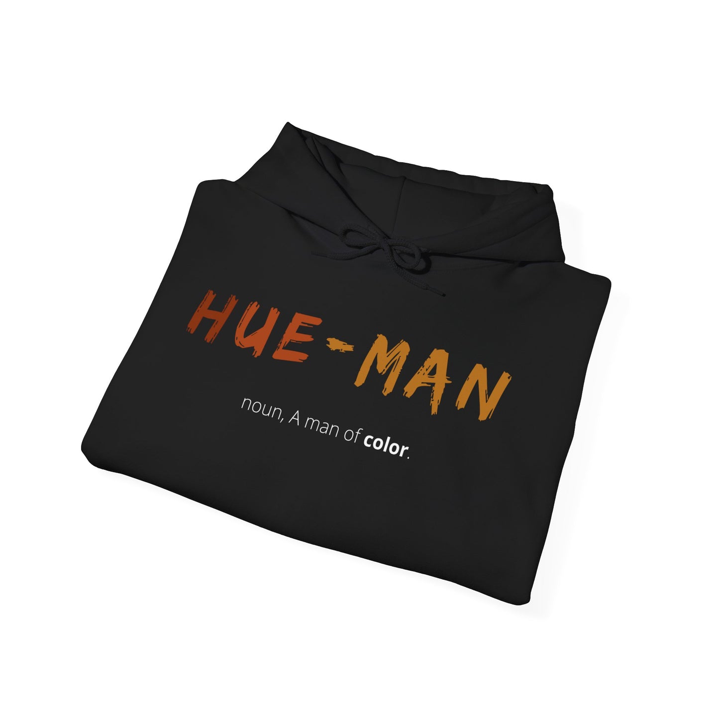 Hue-Man, Unisex Heavy Blend™ Hooded Sweatshirt