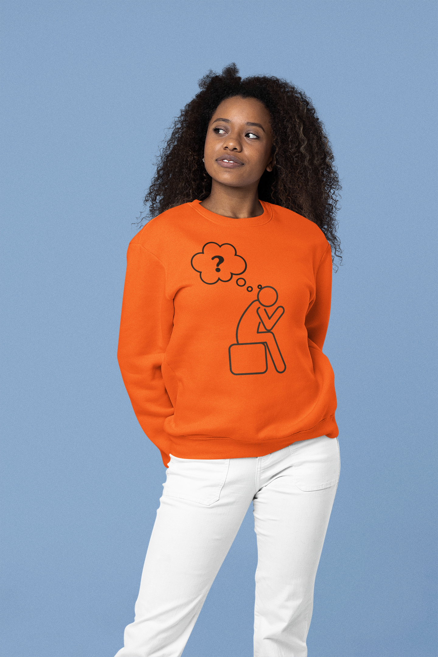 Think Outside the Box, Unisex Heavy Blend™ Crewneck Sweatshirt