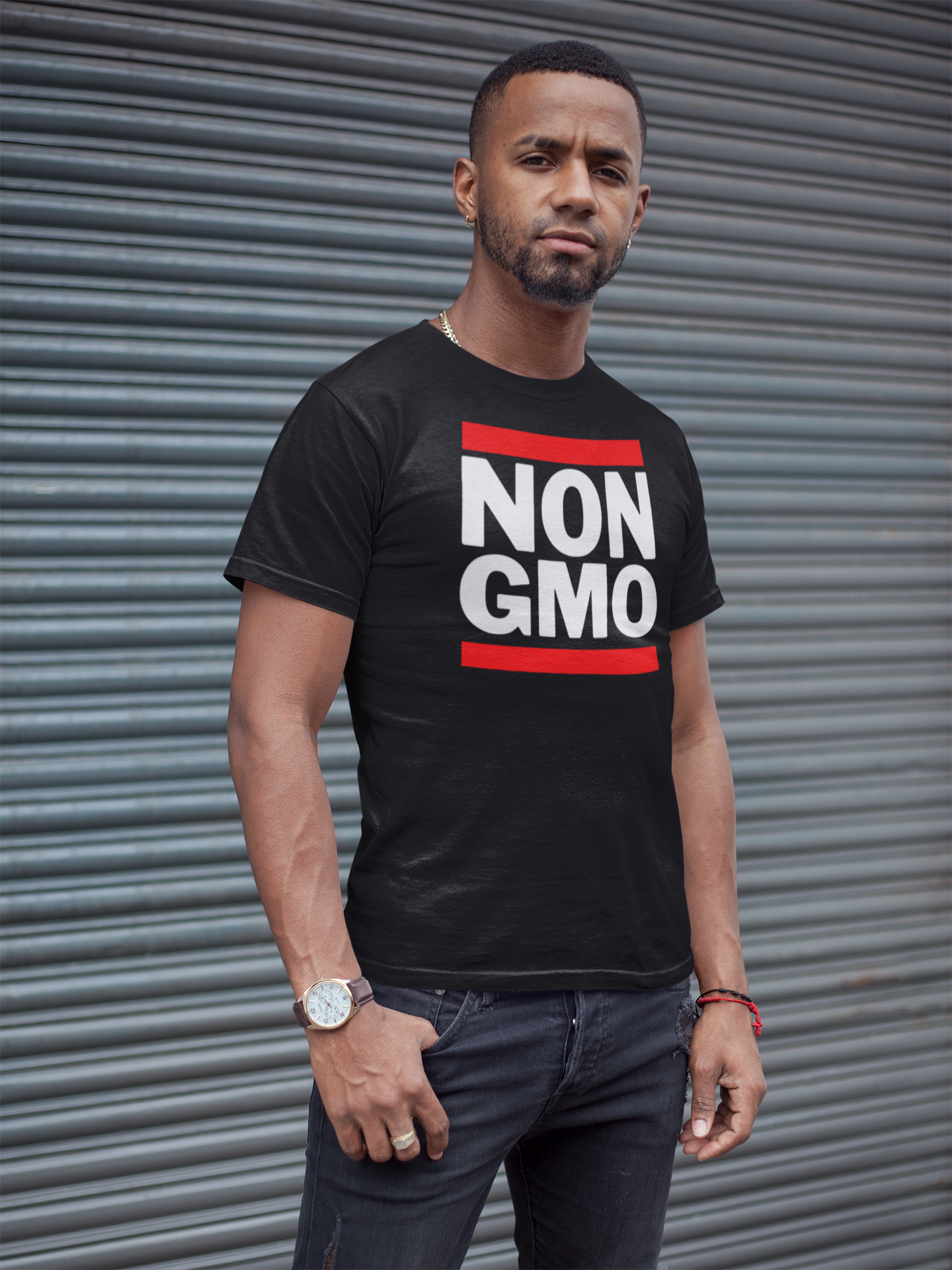 Non-GMO, Unisex Heavy Cotton Tee