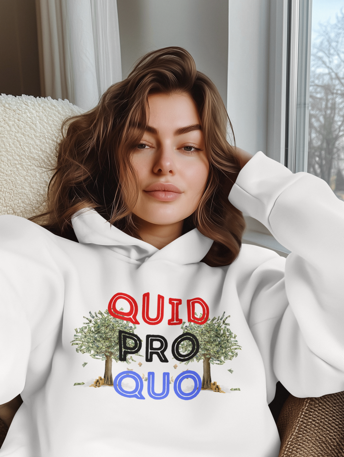 Quid Pro Quo, Unisex Heavy Blend™ Hooded Sweatshirt