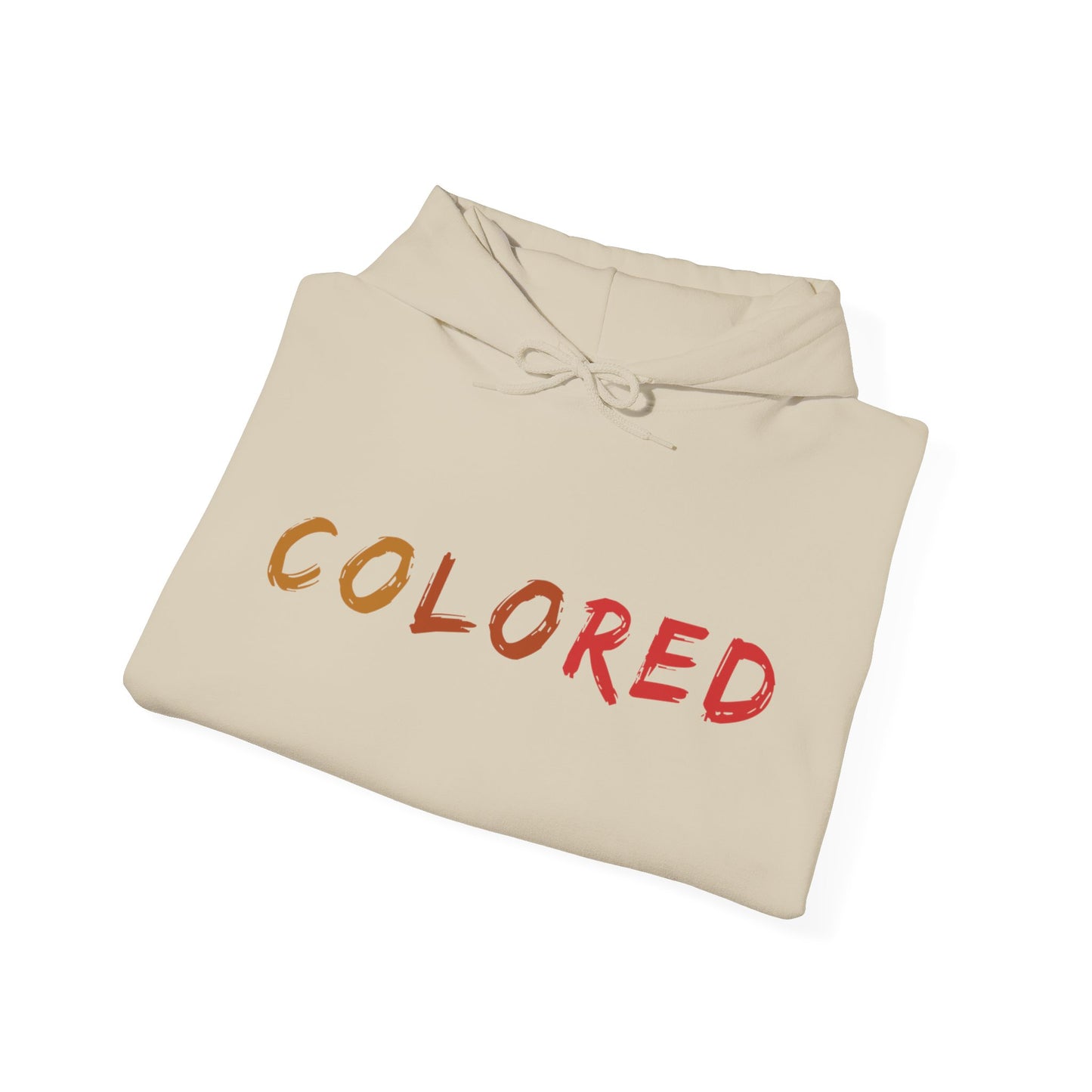 Colored, Heavy Cotton Hooded Sweatshirt
