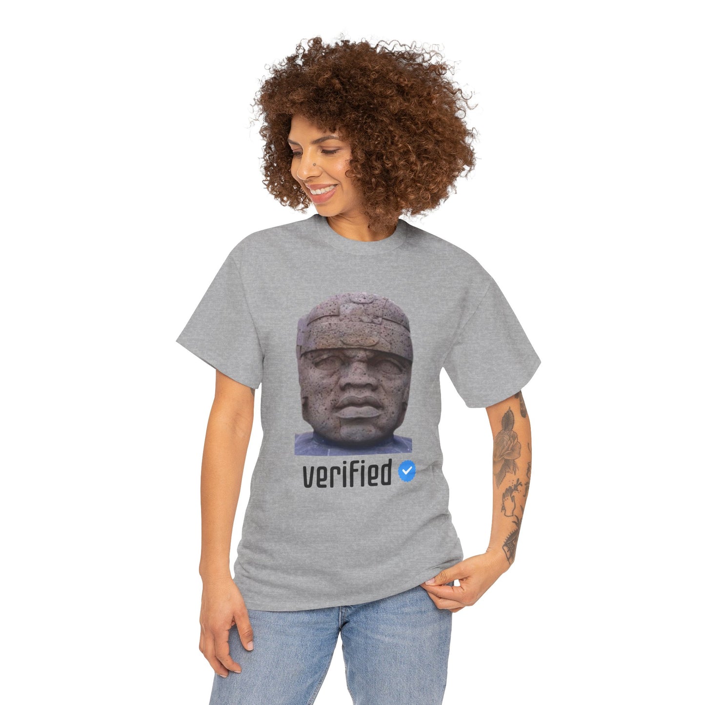 Verified, Unisex Heavy Cotton Tee