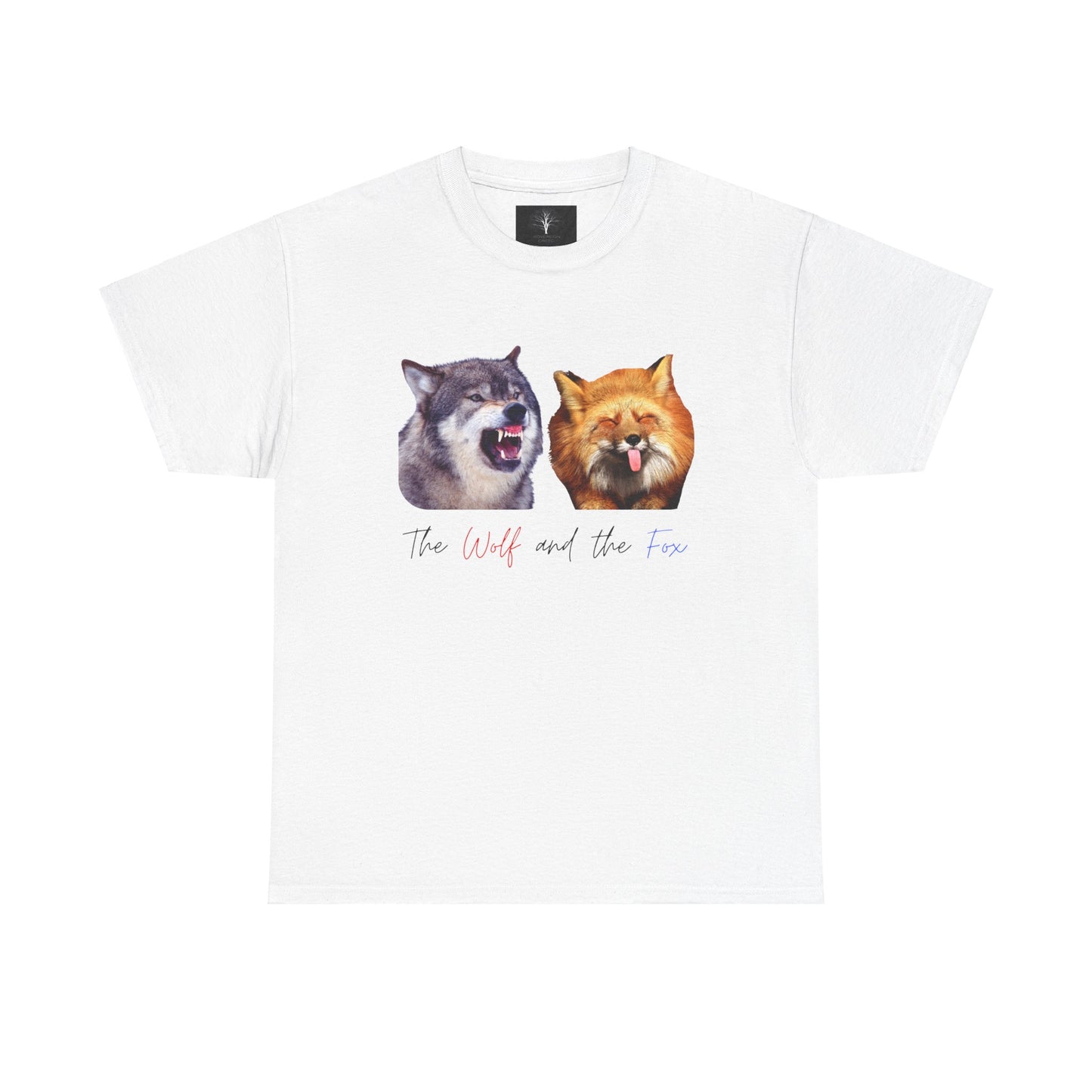 The Wolf and the Fox, Unisex Heavy Cotton Tee