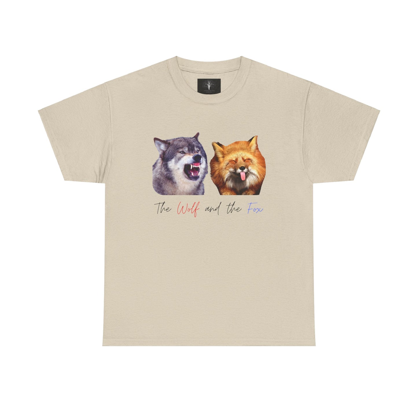 The Wolf and the Fox, Unisex Heavy Cotton Tee