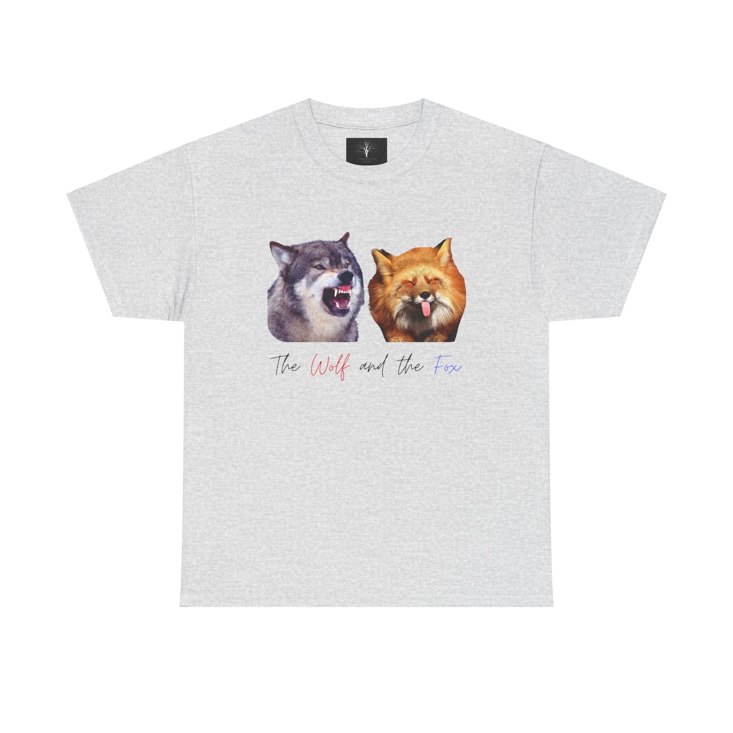 The Wolf and the Fox, Unisex Heavy Cotton Tee