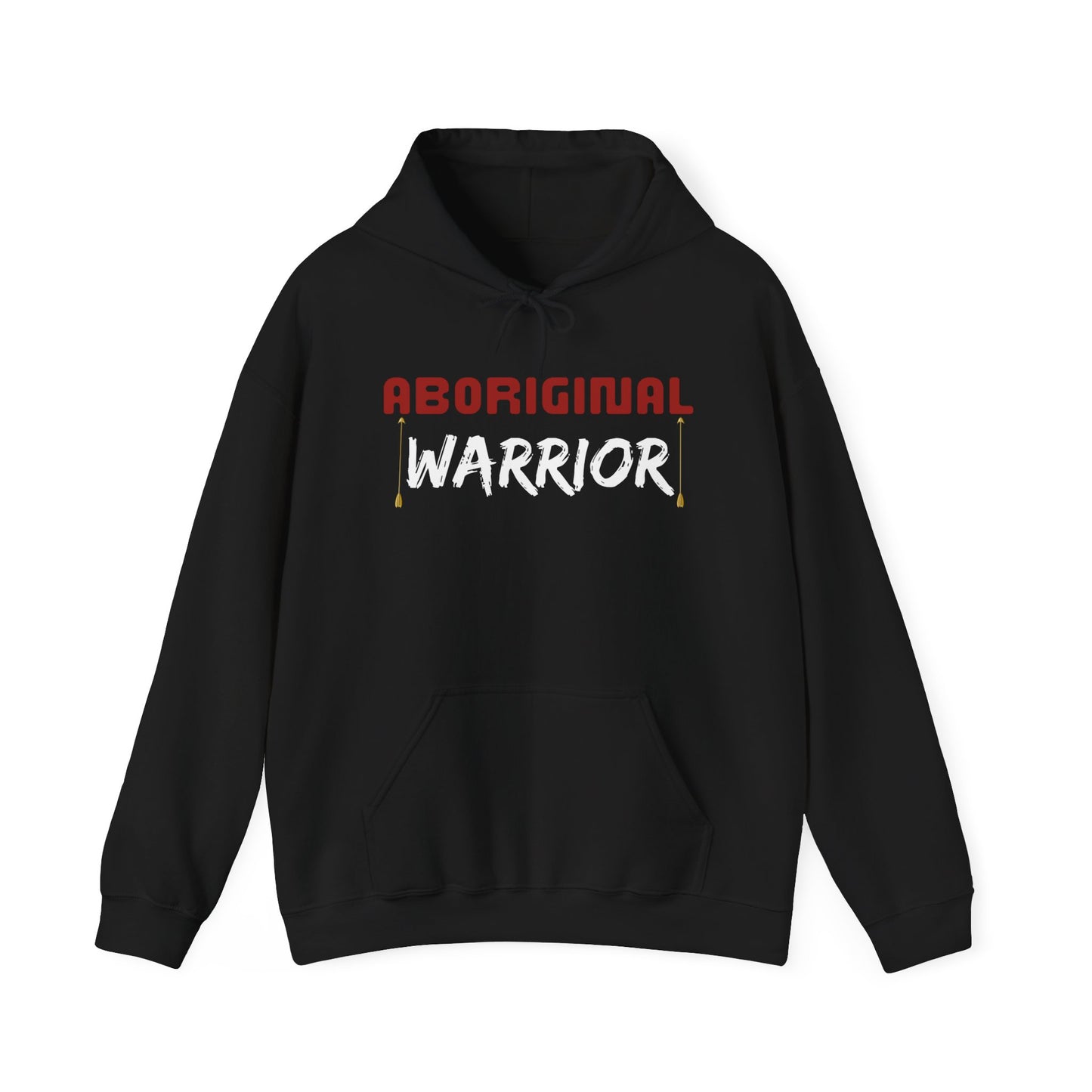Aboriginal Warrior, Unisex Heavy Blend™ Hooded Sweatshirt