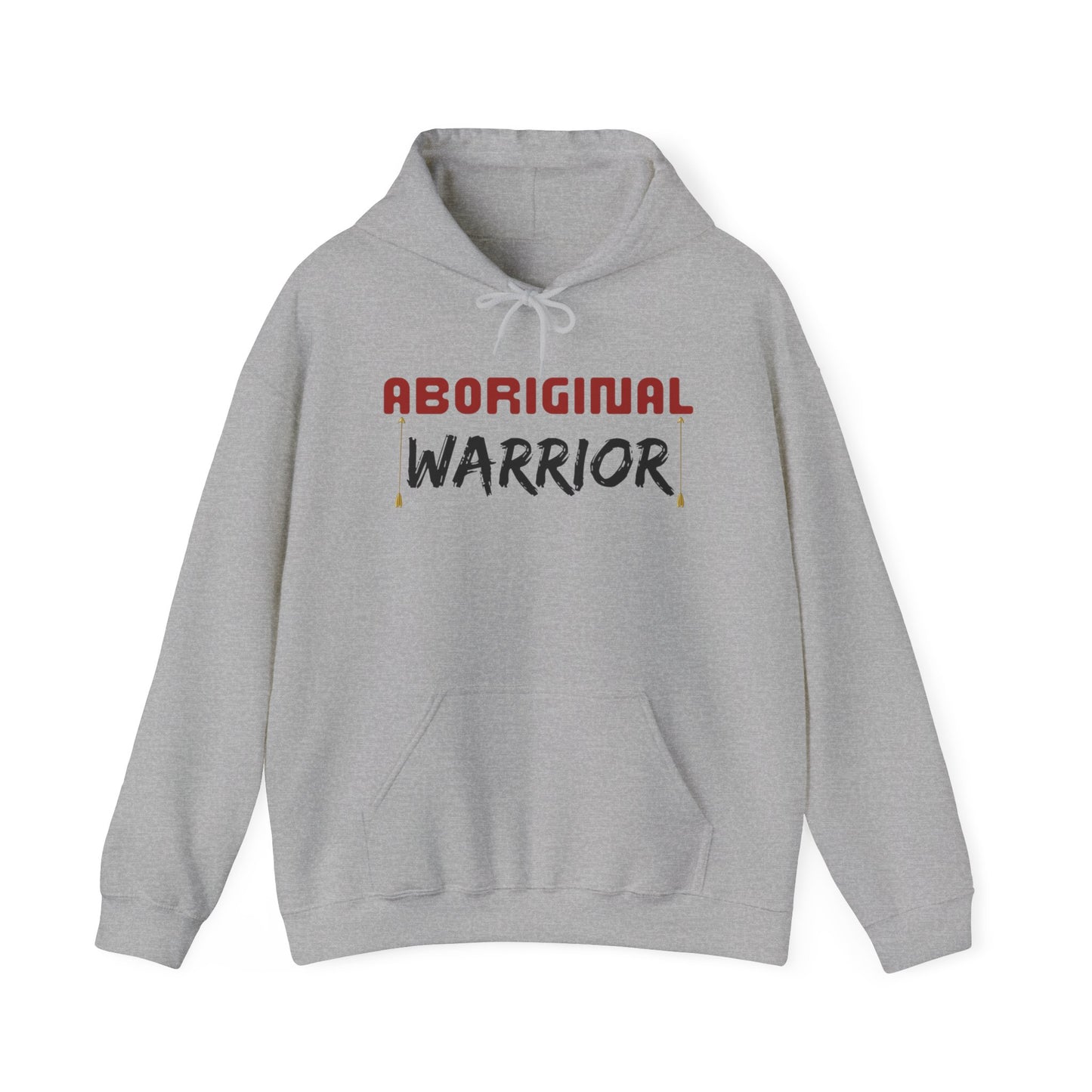 Aboriginal Warrior, Unisex Heavy Blend™ Hooded Sweatshirt