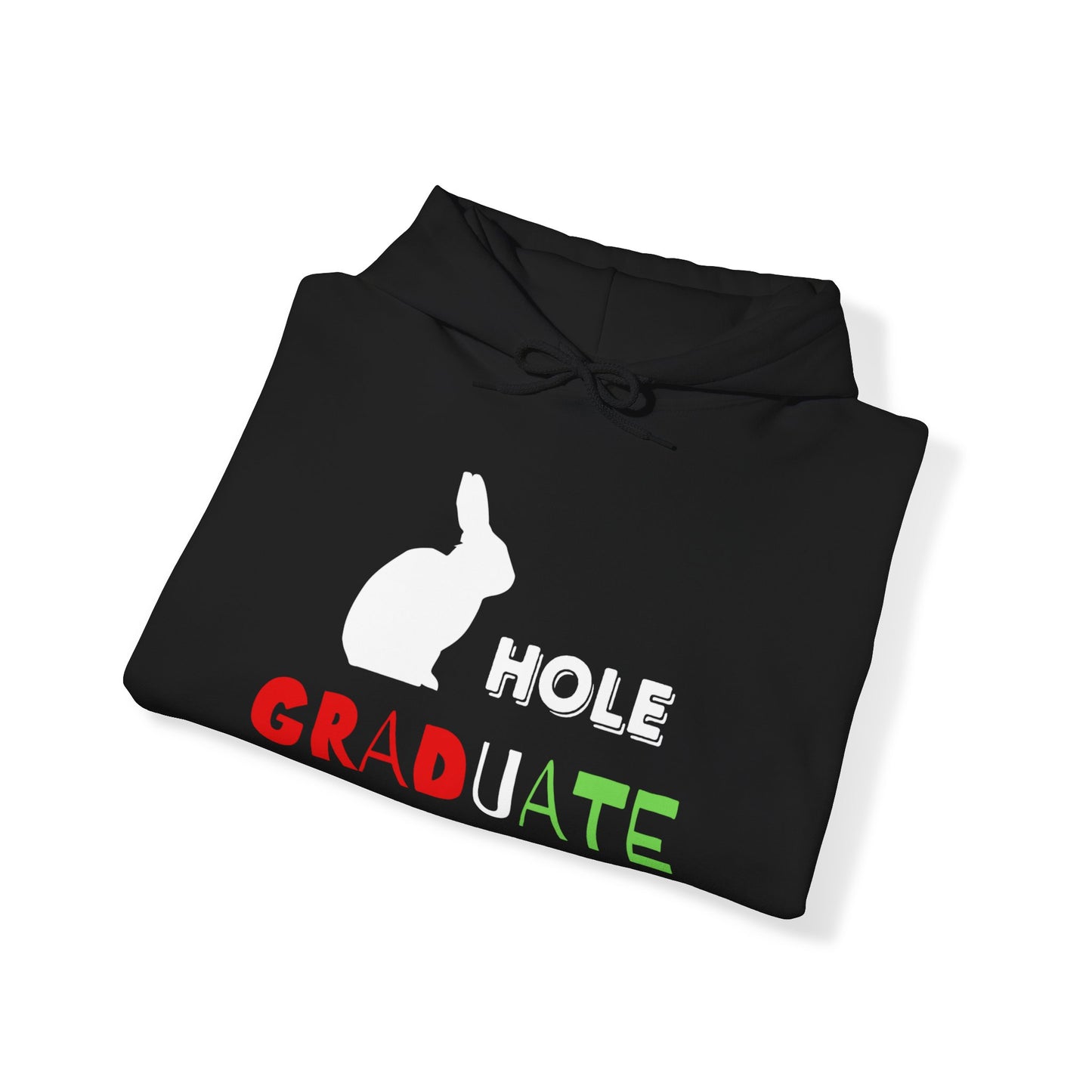 Rabbit Hole Graduate, Unisex Heavy Blend™ Hooded Sweatshirt