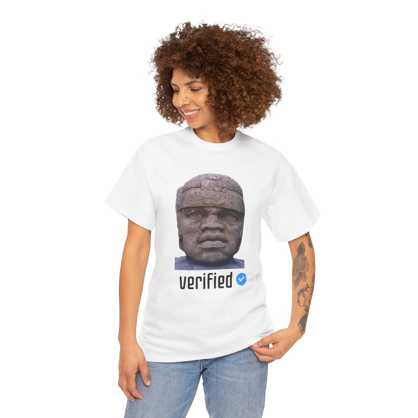 Verified, Unisex Heavy Cotton Tee