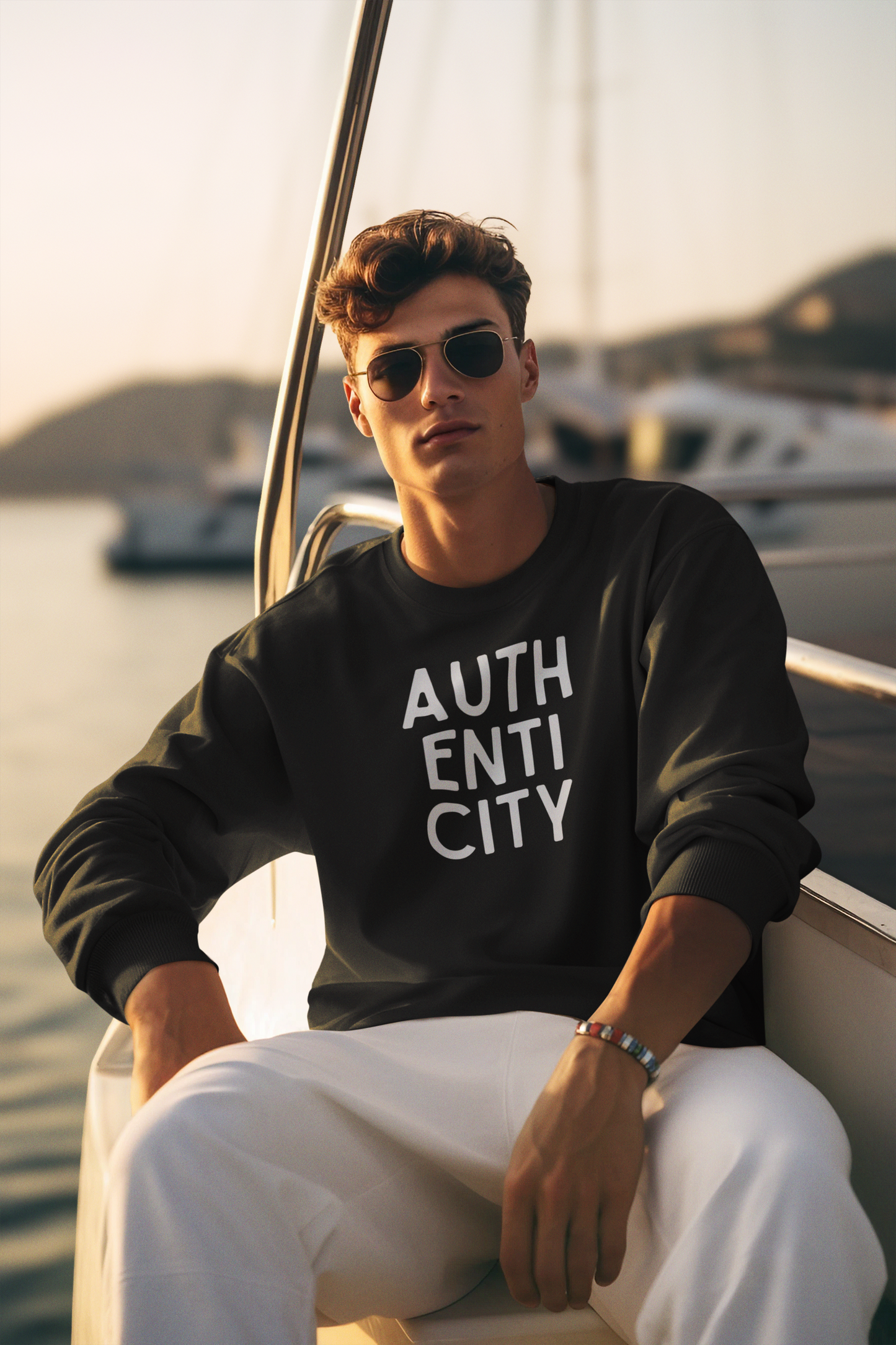 Authenticity, Unisex Heavy Blend™ Crewneck Sweatshirt