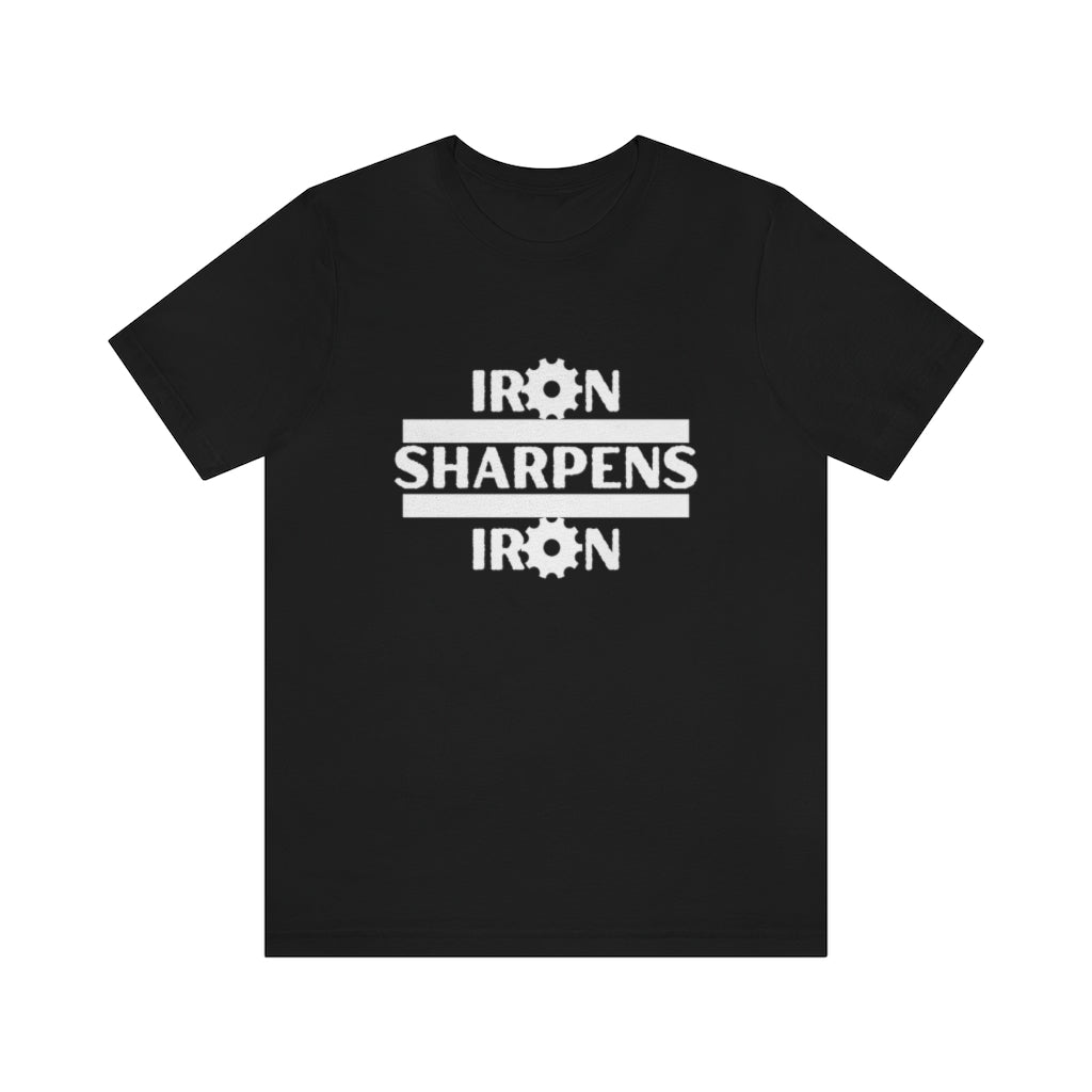 Iron Sharpens Iron, Unisex Jersey Short Sleeve Tee