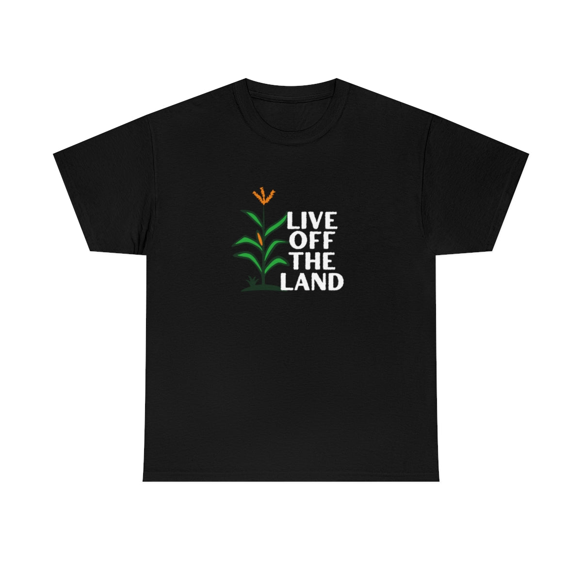 Live Off The Land, Unisex Heavy Cotton Tee