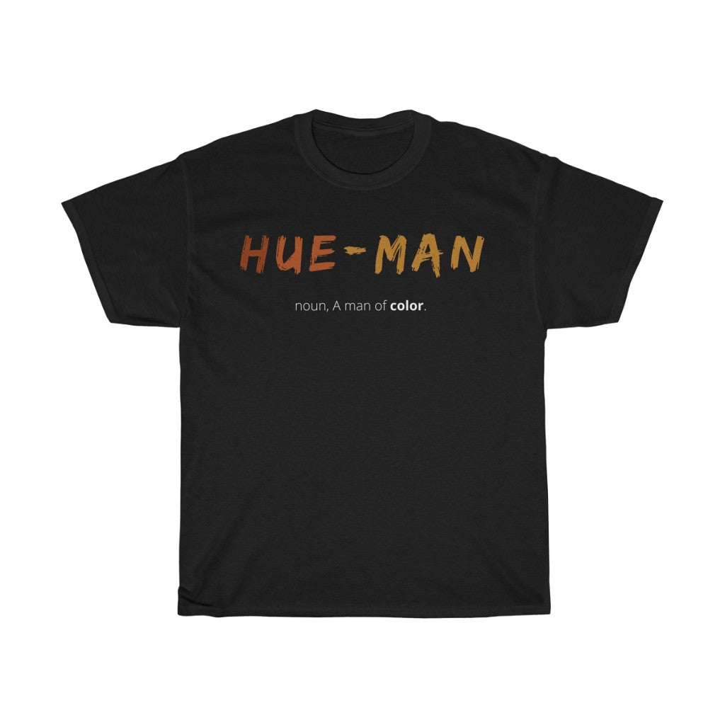 Hue-Man, Unisex Heavy Cotton Tee